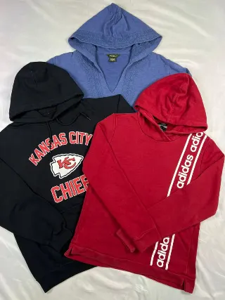 Mix branded hoodies