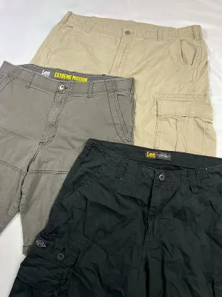 Mix branded cargo shorts